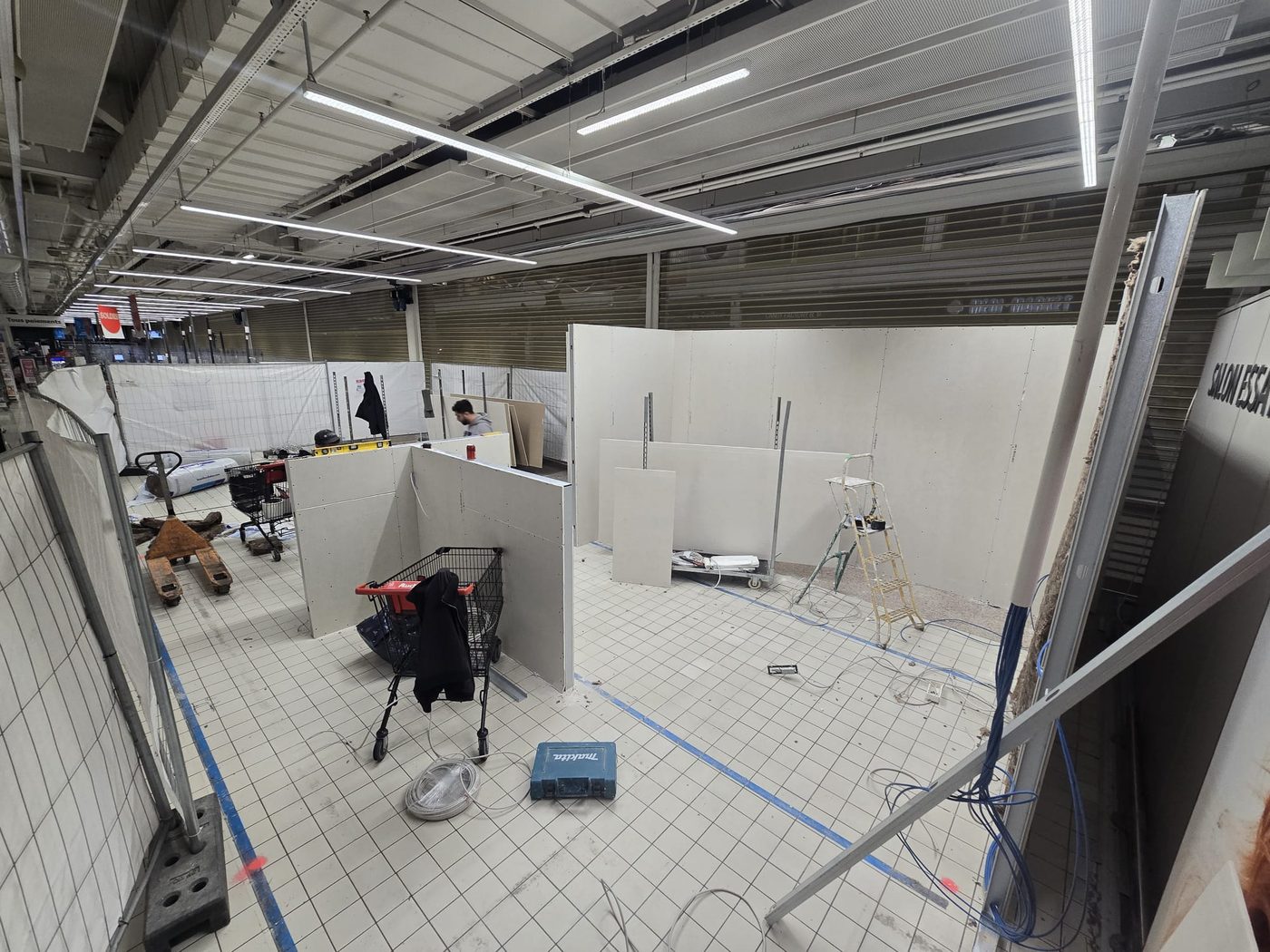 Détail chantier Zone